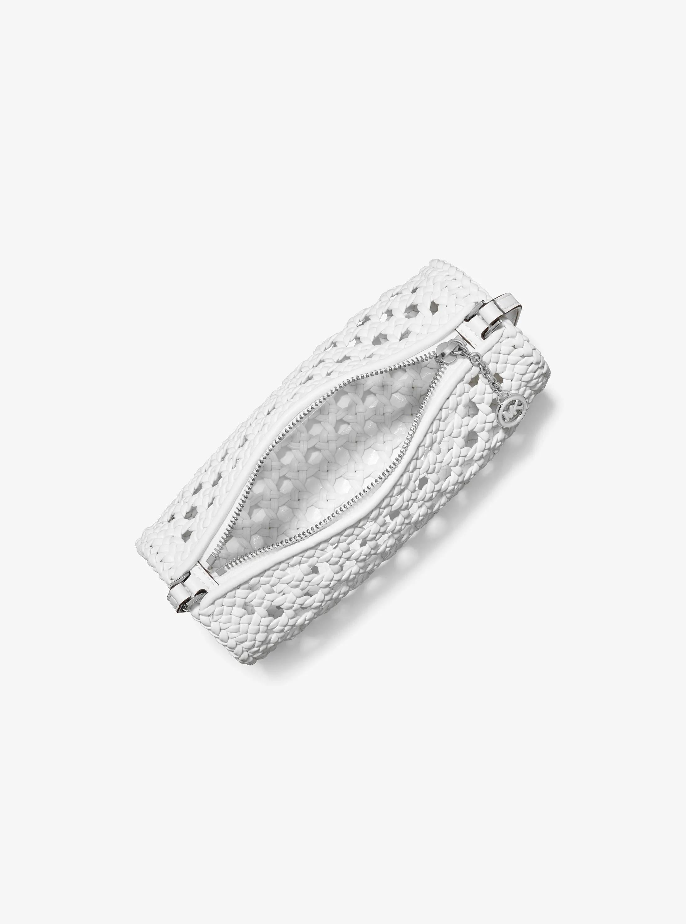 Michael Kors Izzy Small Crocheted Barrel Pochette