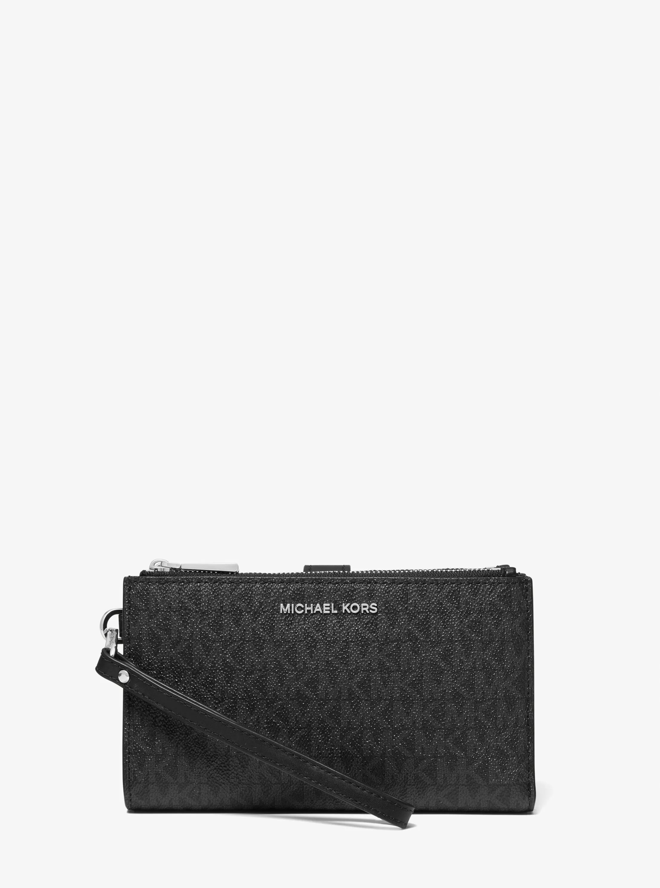 Michael Kors Adele Signature Logo Smartphone Wallet