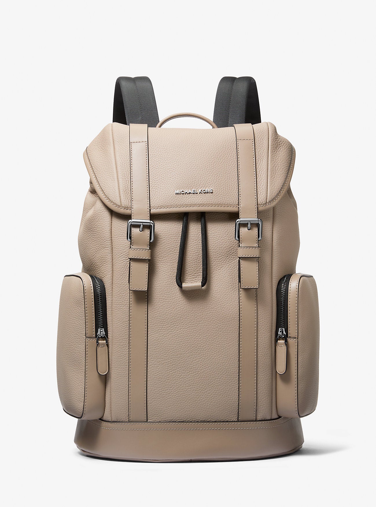Michael Kors Hudson Pebbled Leather Backpack Travel School Bag