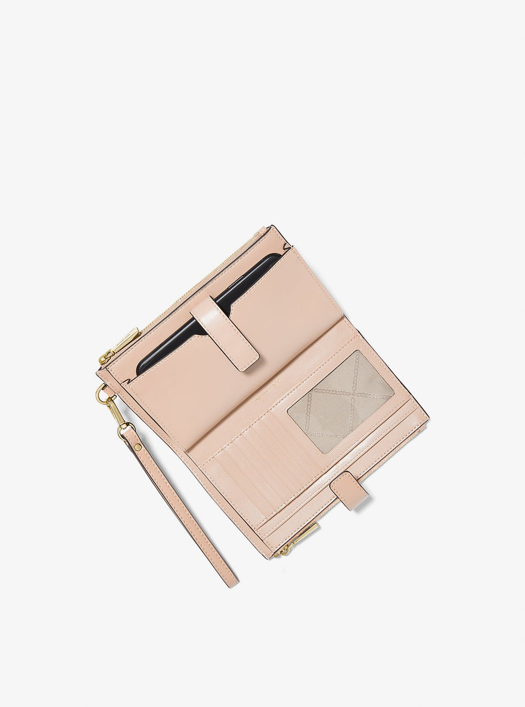 Michael Kors Adele Signature Logo Smartphone Wallet
