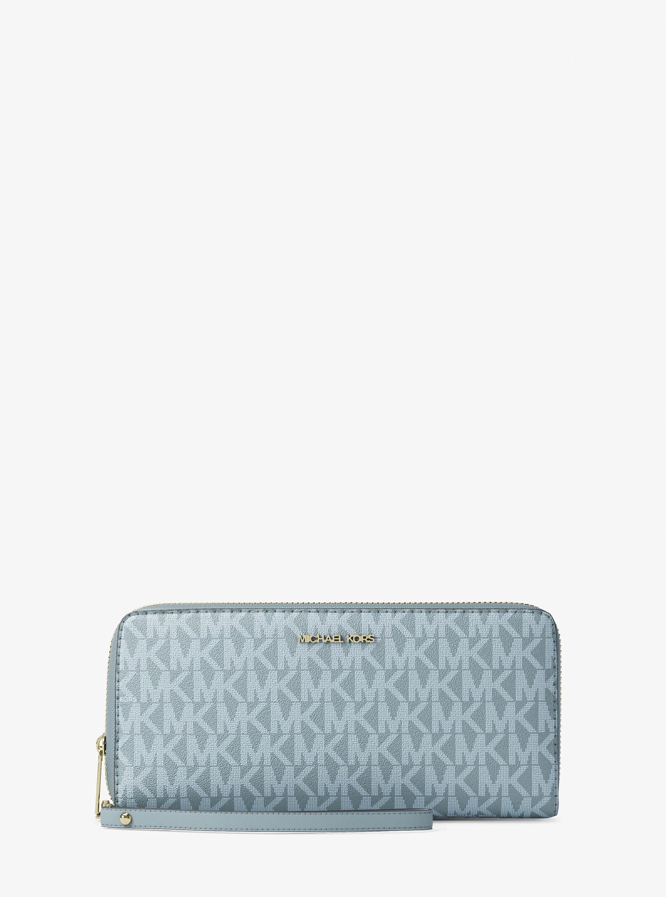 Michael Kors Large Signature Logo Continental Wallet