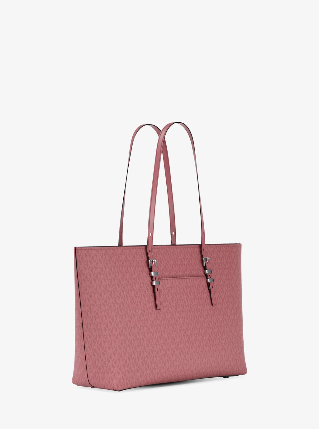 Michael Kors Quinn Large Signature Signature Logo and Leather Tote Bag Work Shoulder Bag
