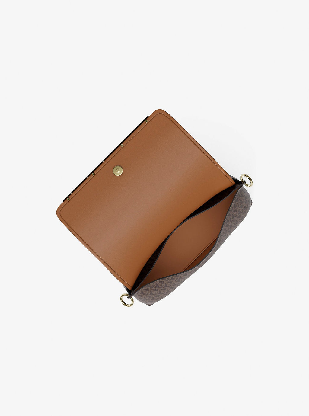 Michael Kors Evelyn Medium Signature Signature Logo Crossbody Bag Bag