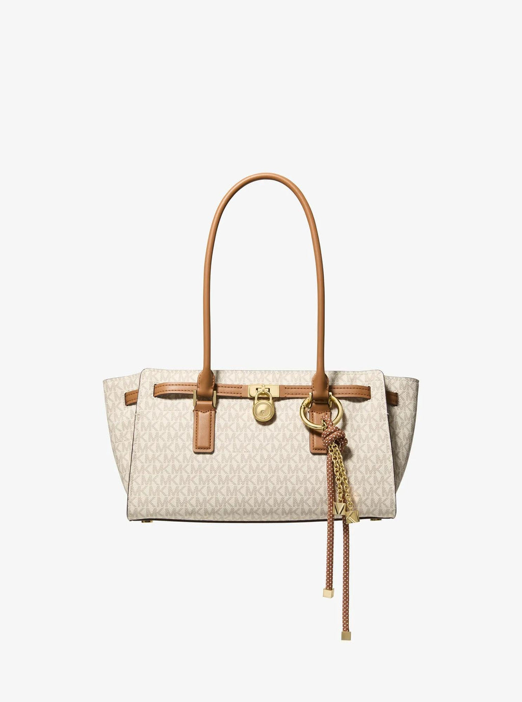 Michael Kors Hamilton Moderne Small Signature Signature Logo Satchel