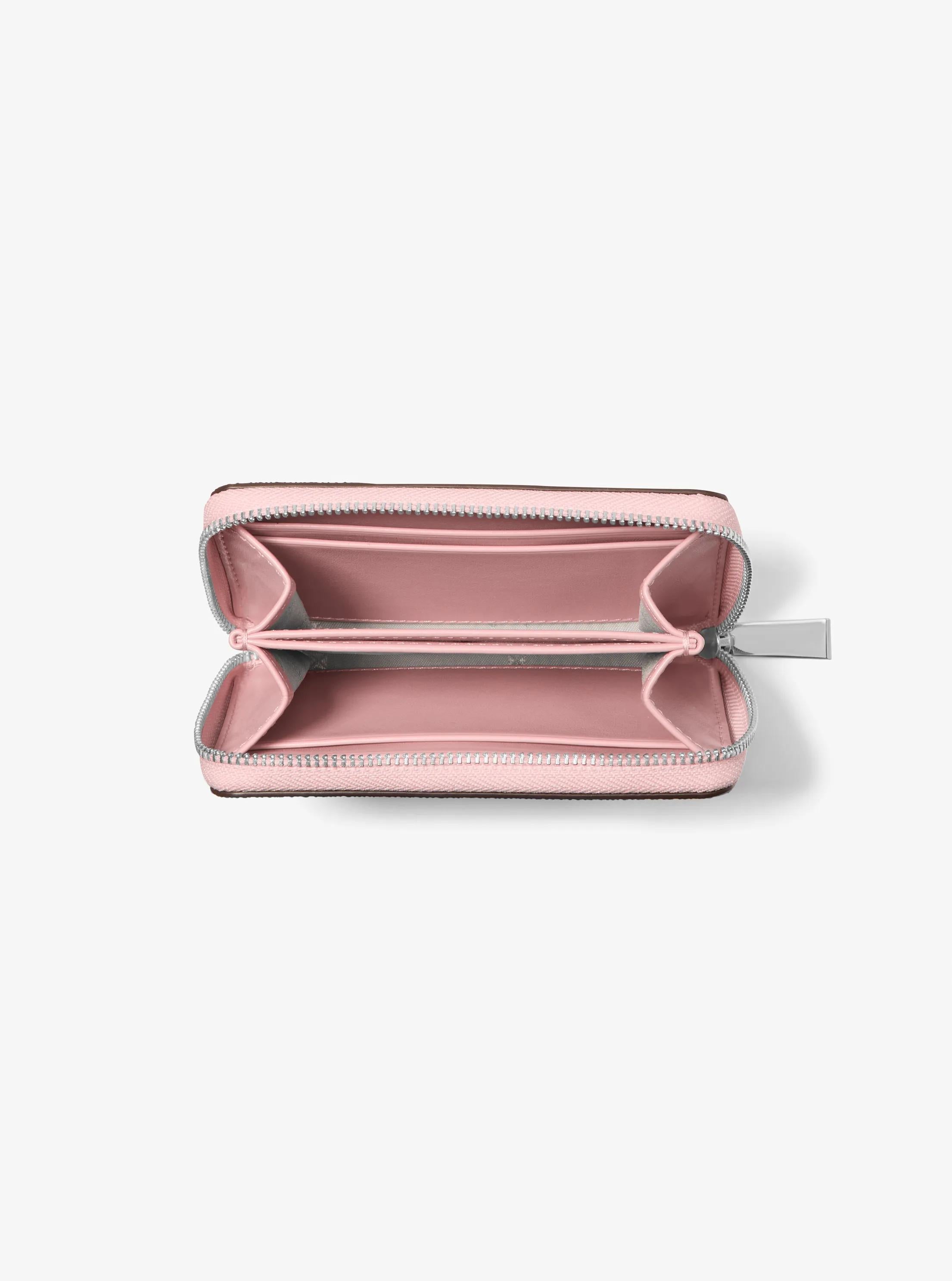 Michael Kors Jet Set Small Signature Signature Logo Wallet