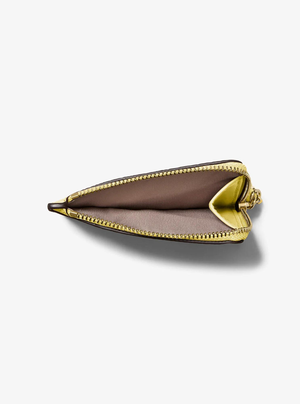 Michael Kors Jet Set Small Pebbled Leather Card Case Wristlet