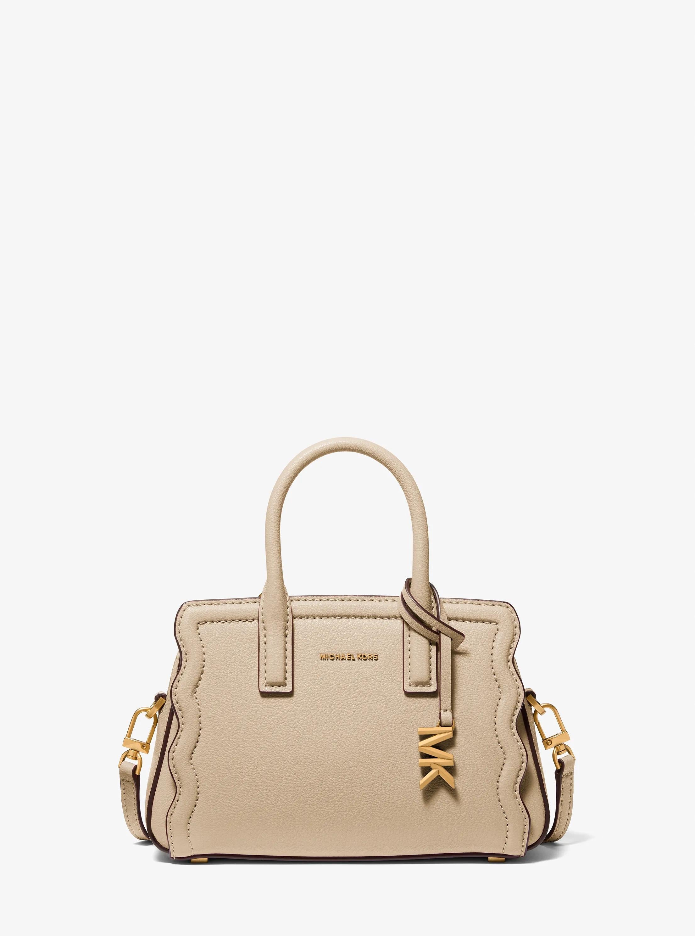 Michael Kors Laila Extra-Small Pebbled Leather Convertible Crossbody Bag Bag