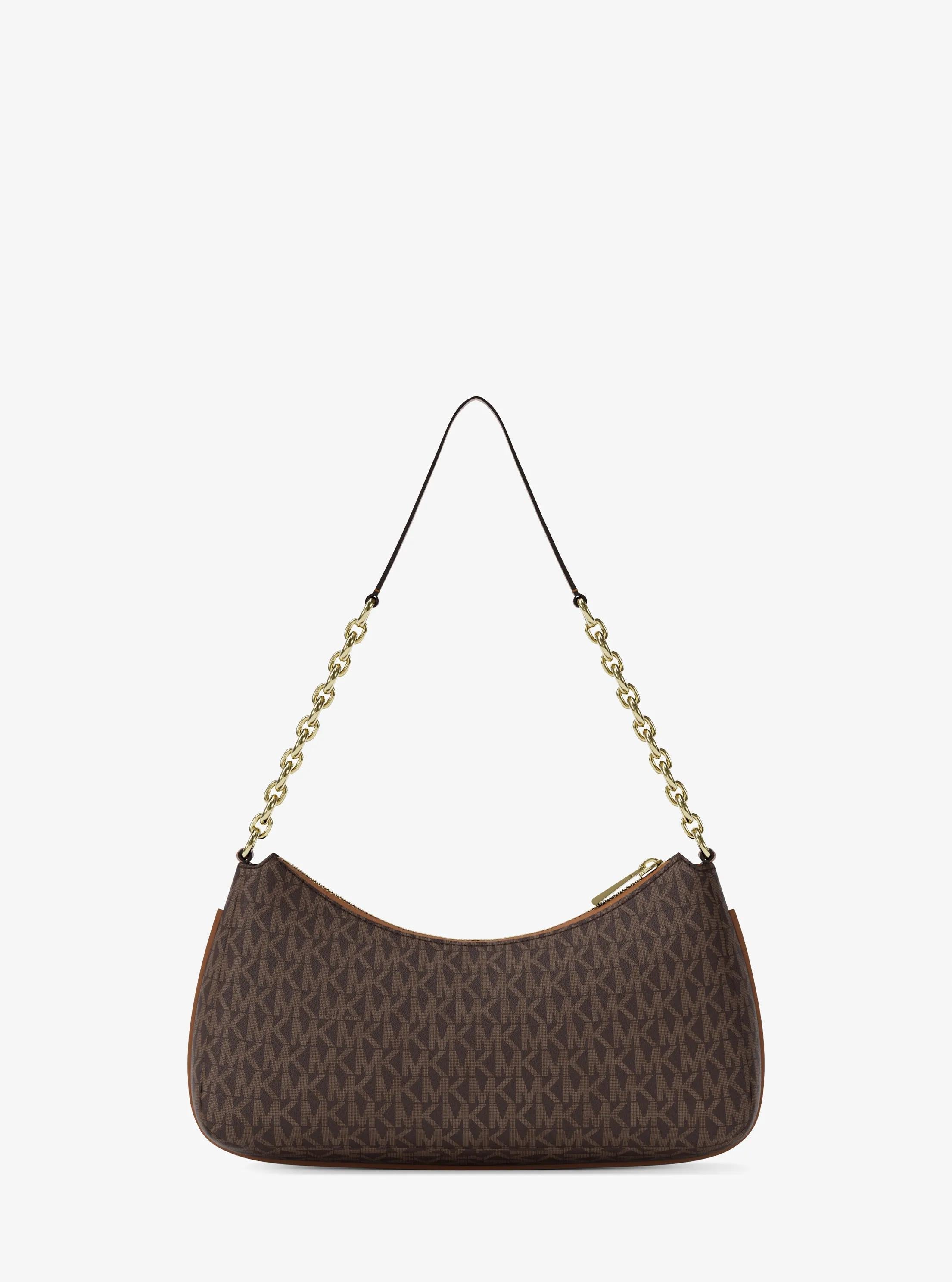 Michael Kors Nolita Medium Signature Signature Logo Chain Pochette
