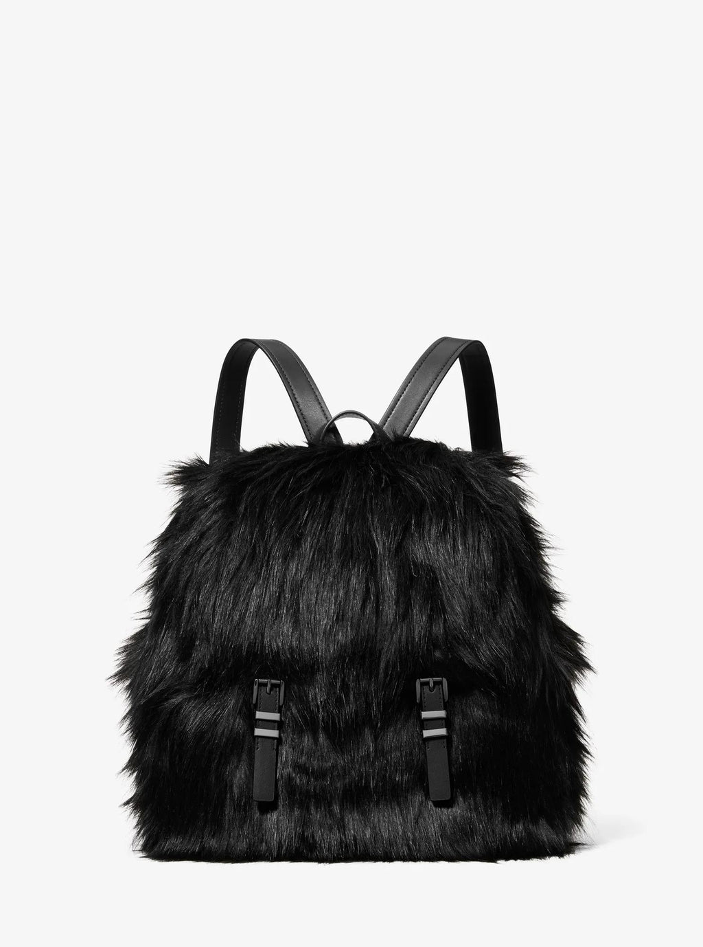 Michael Kors Quinn Medium Faux Fur Backpack Travel School Bag