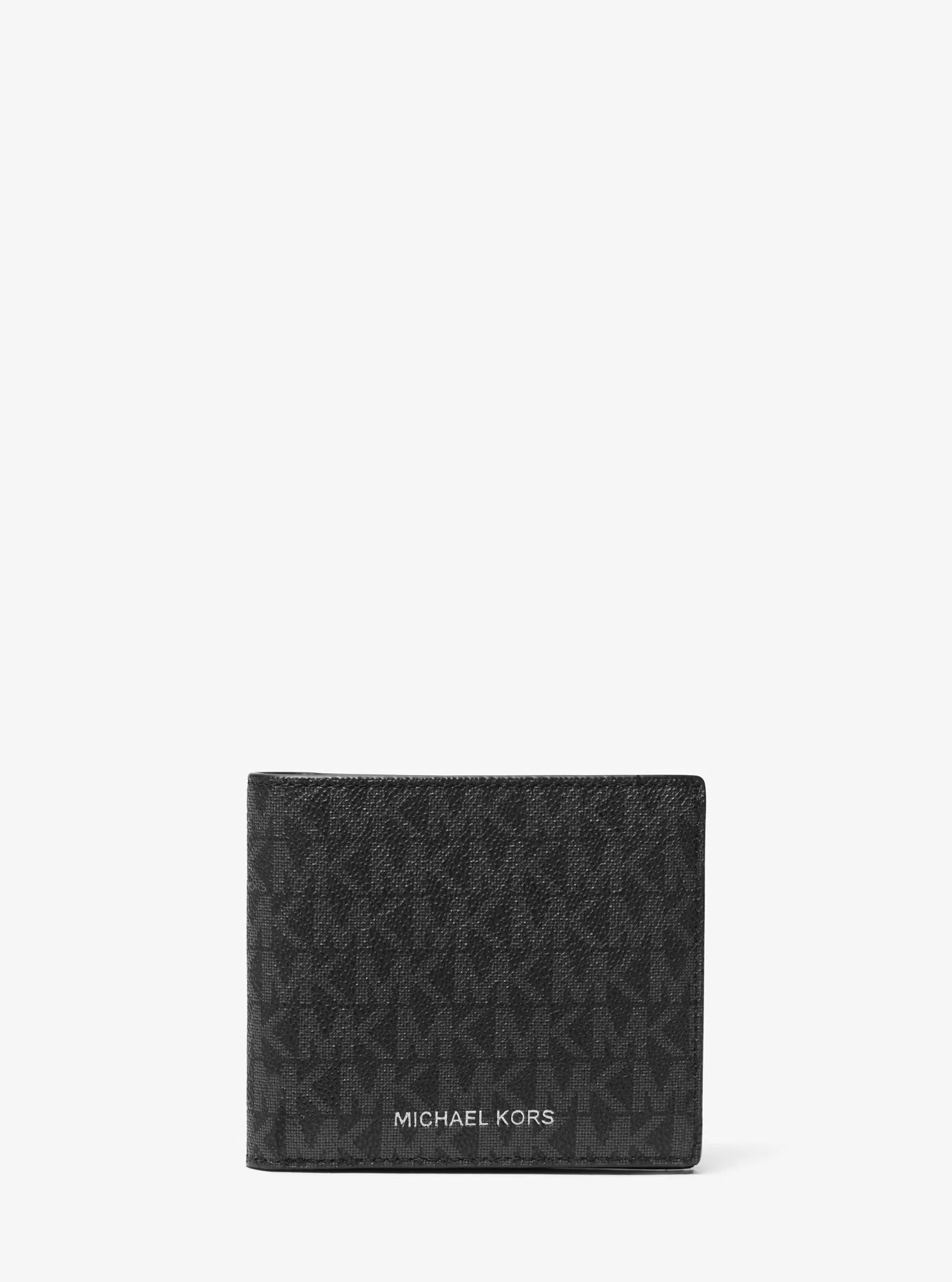 Michael Kors Hudson Signature Signature Logo Billfold Wallet
