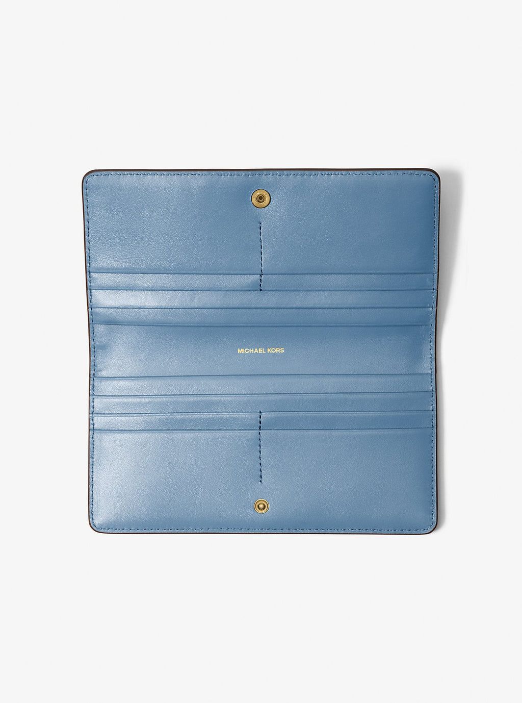 Michael Kors Bryant Large Pebbled Leather Snap-Front Wallet