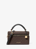 Michael Kors Jana Extra-Small Signature Signature Logo Convertible Crossbody Bag Bag