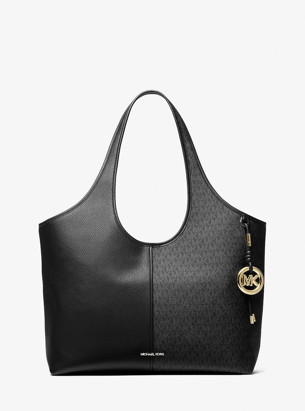 Michael Kors Henly Large Signature Signature Logo and Textured Tote Bag Work Shoulder Bag