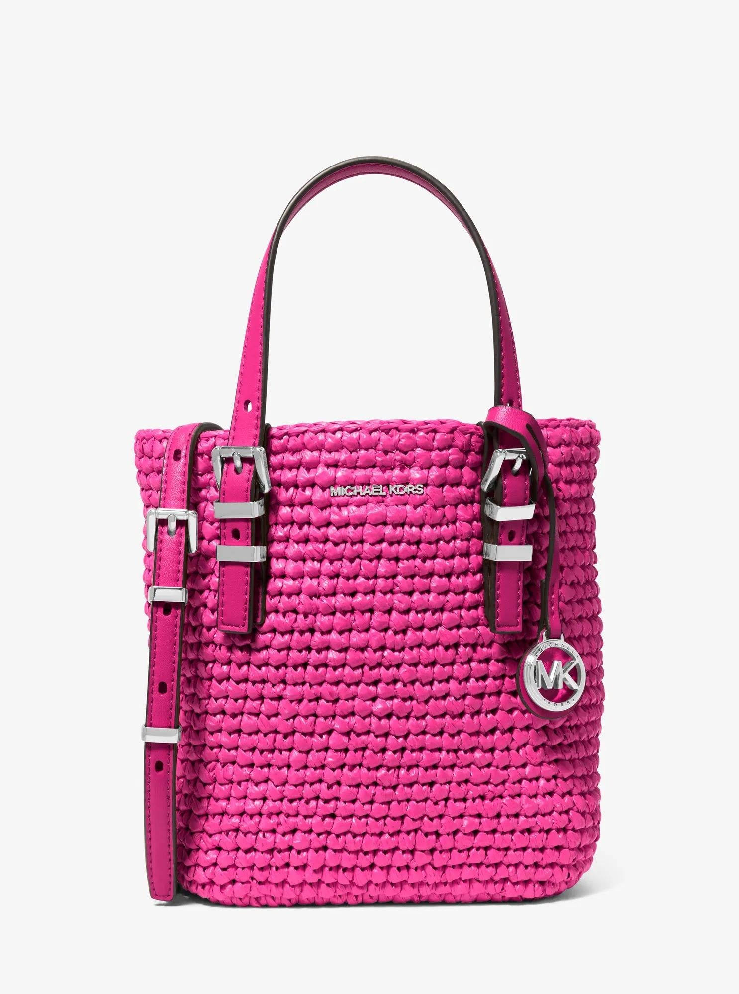 Michael Kors Quinn Extra-Small Hand-Crocheted Crossbody Bag Bag