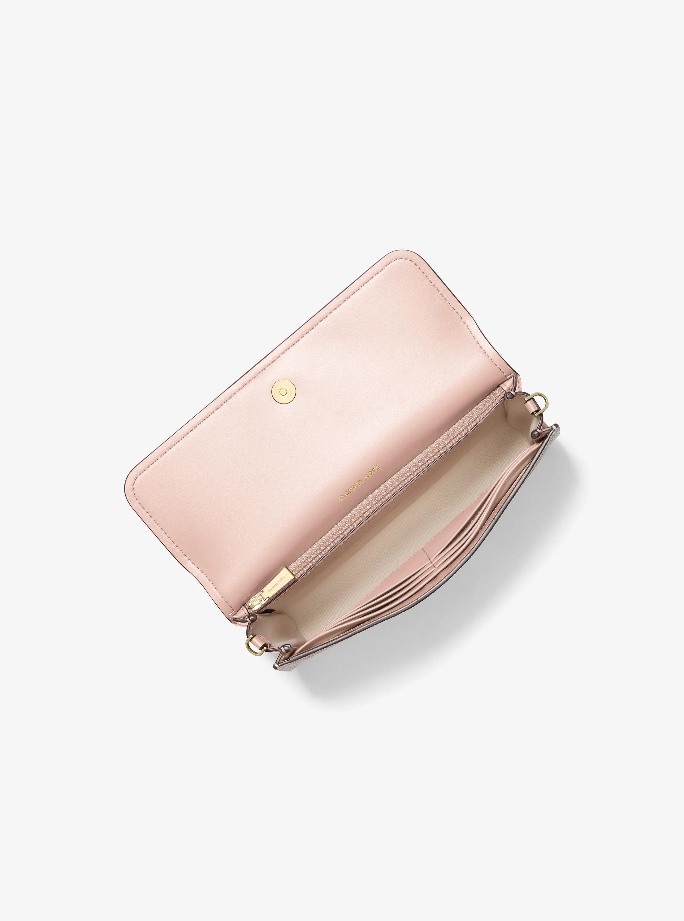 Michael Kors Jet Set Small Signature Signature Logo Phone Crossbody Bag Bag Bag