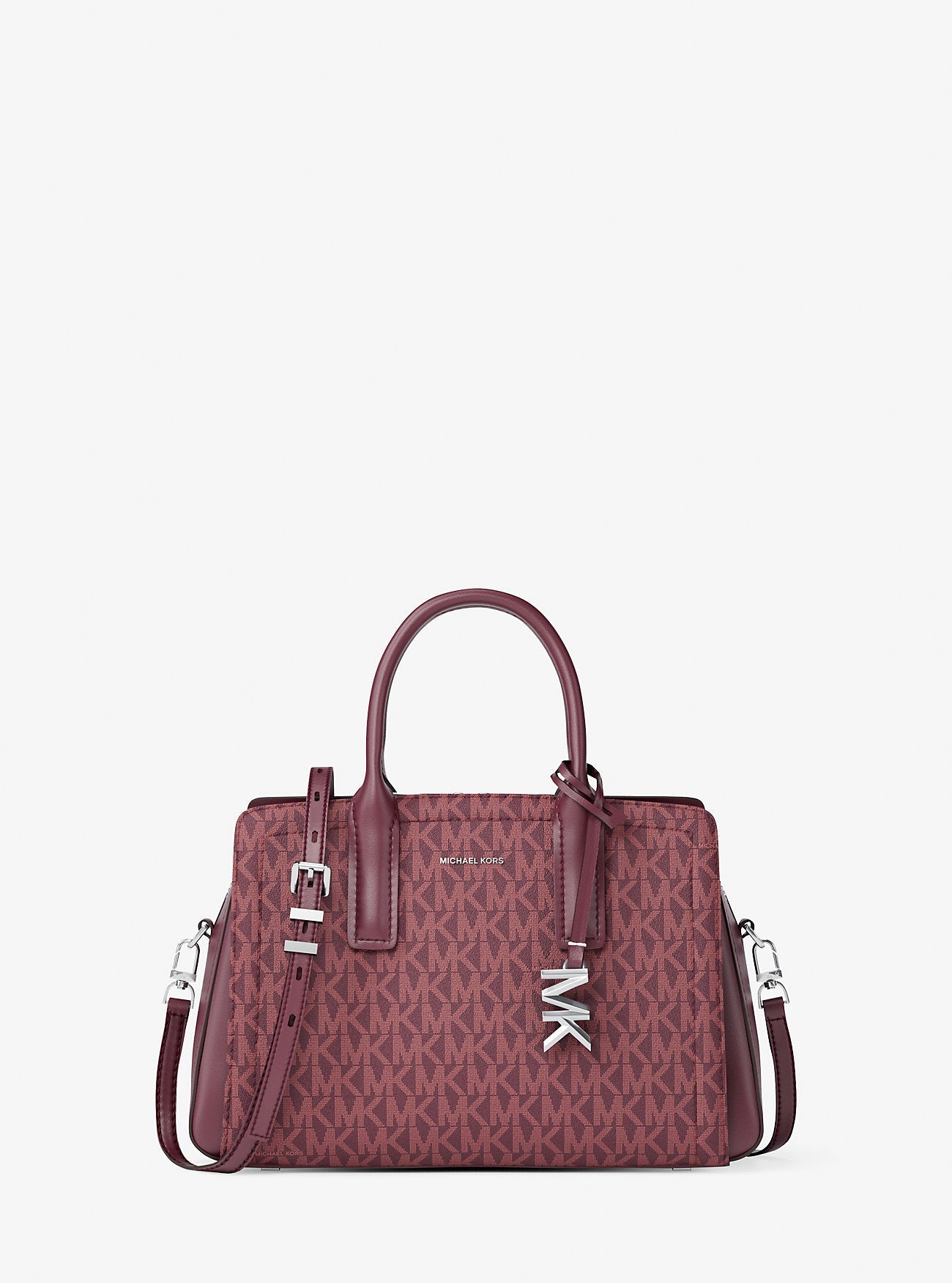 Michael Kors Laila Small Signature Signature Logo Satchel