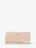 Michael Kors Leather Continental Wristlet