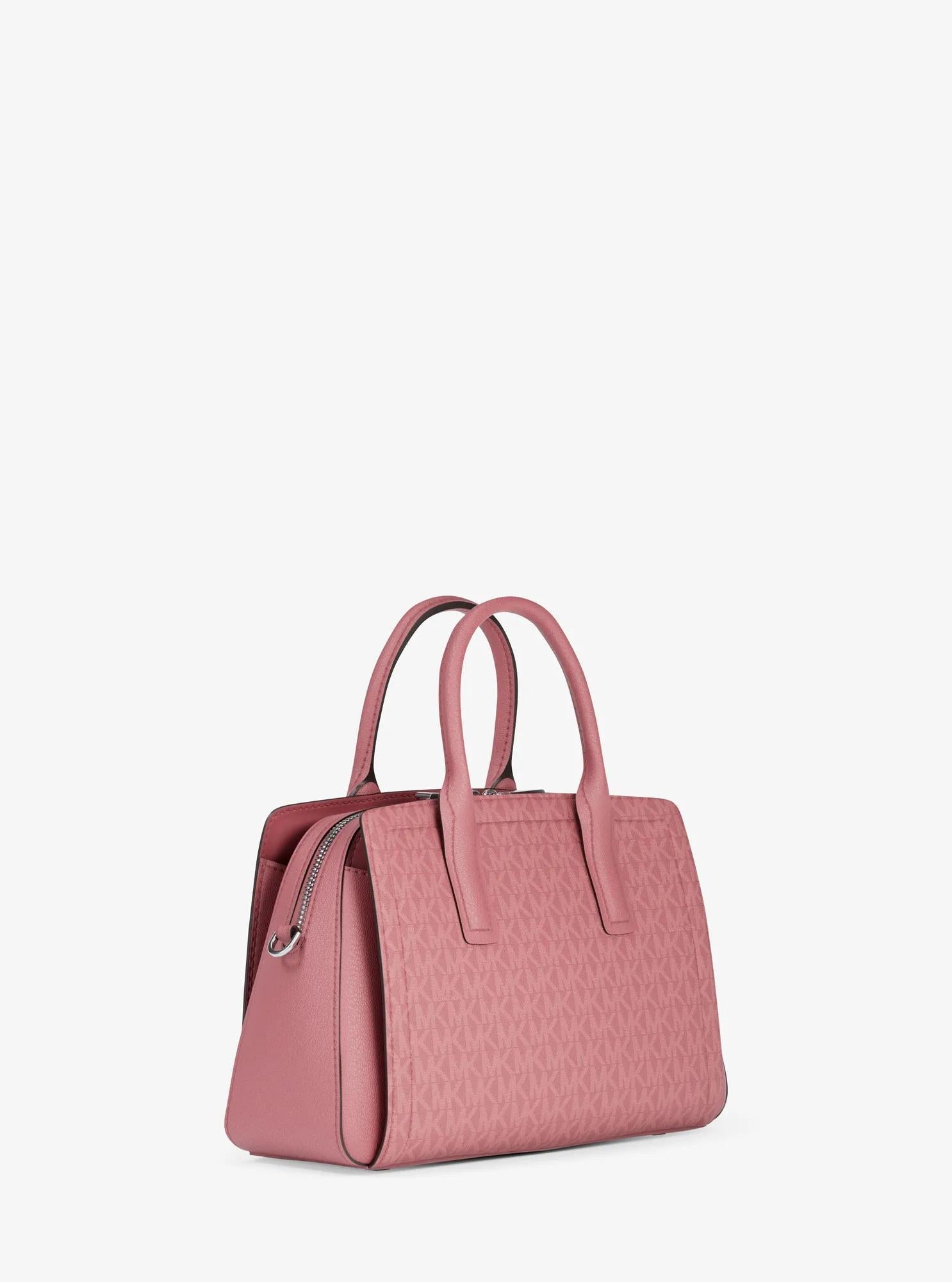 Michael Kors Laila Small Signature Signature Logo Satchel