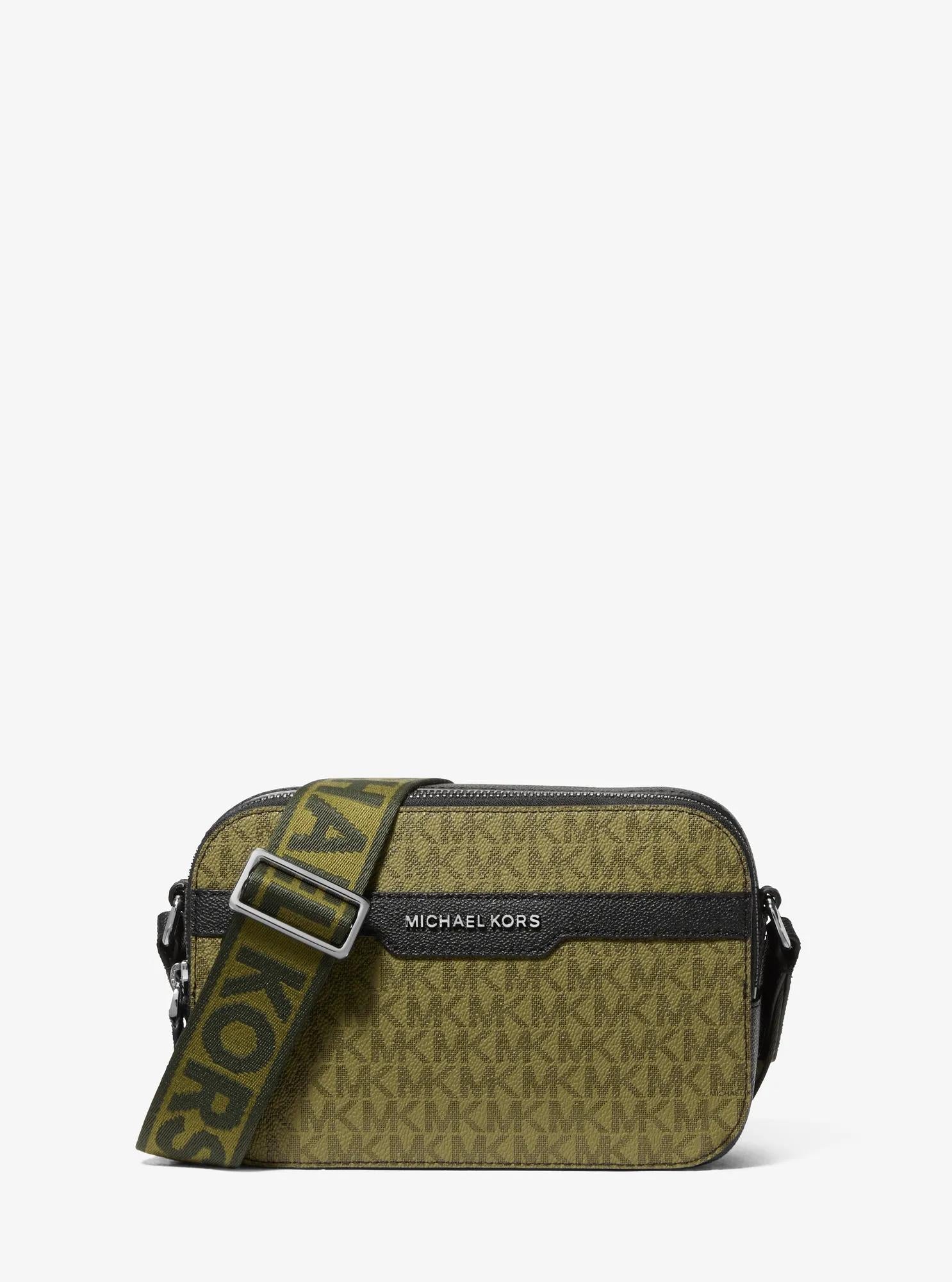 Michael Kors Hudson Signature Signature Logo Camera Crossbody Bag Bag