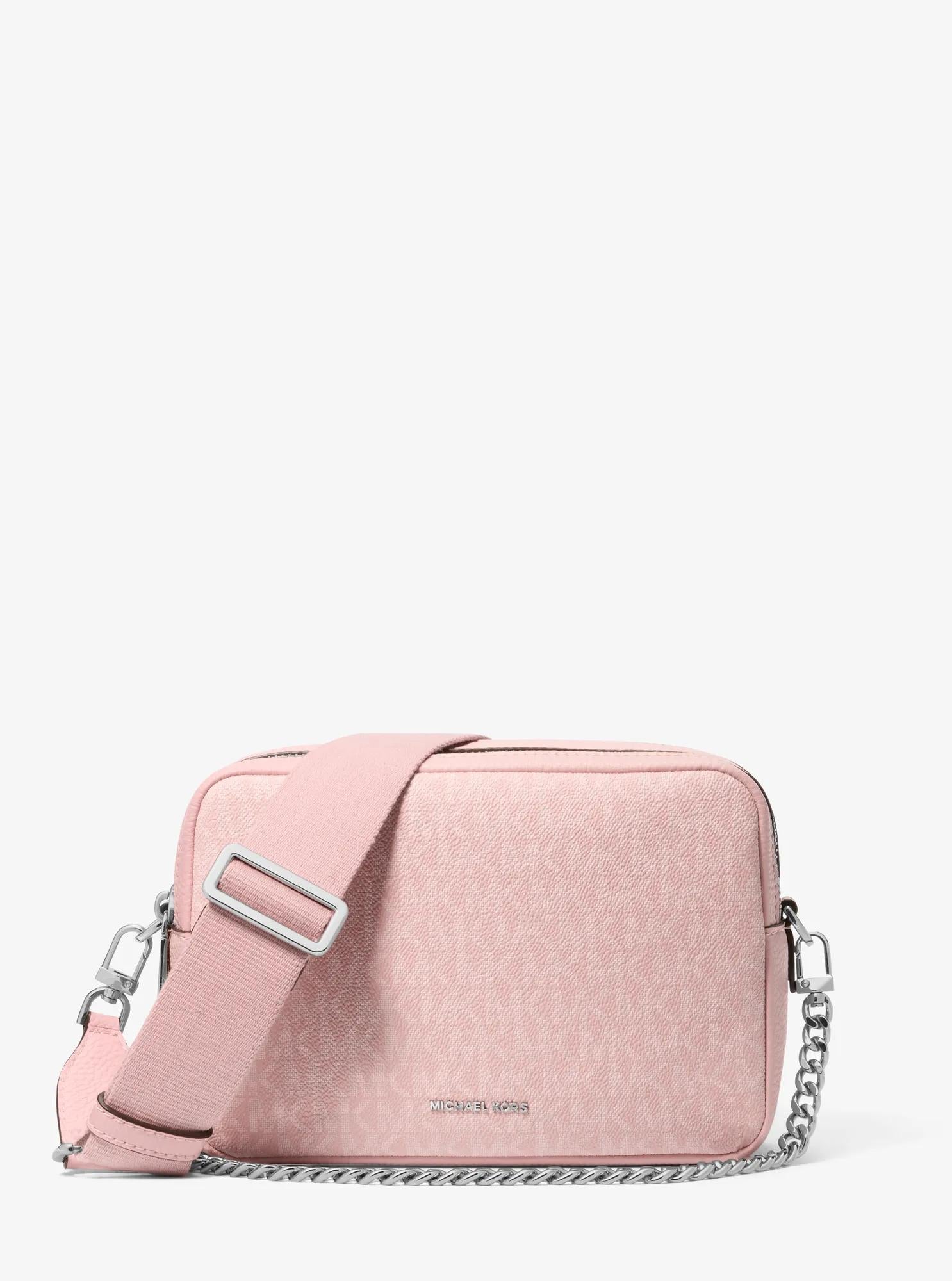 Michael Kors Bryant Medium Signature Signature Logo Camera Crossbody Bag Bag