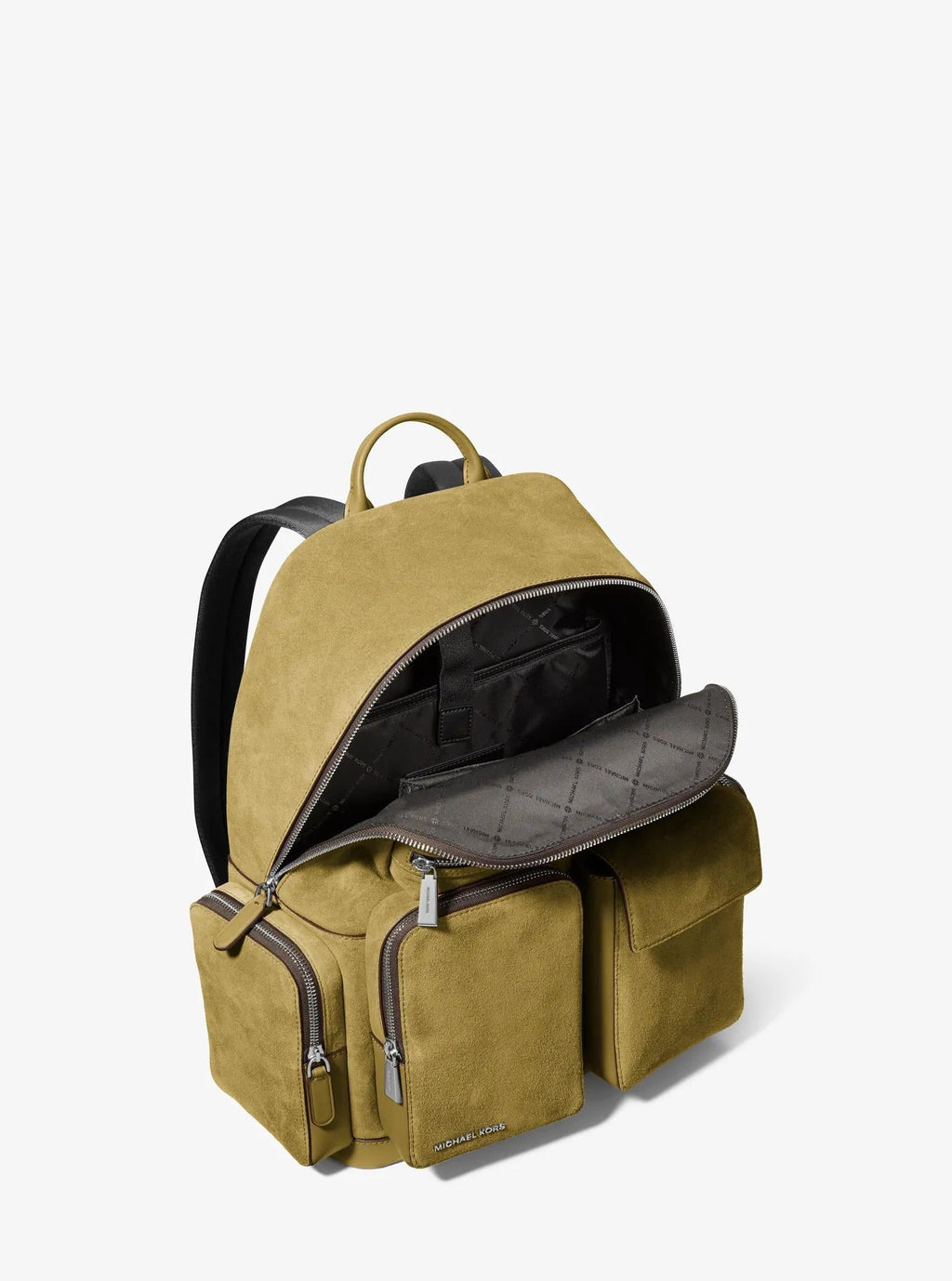 Michael Kors Dakota Suede Cargo Backpack Travel School Bag