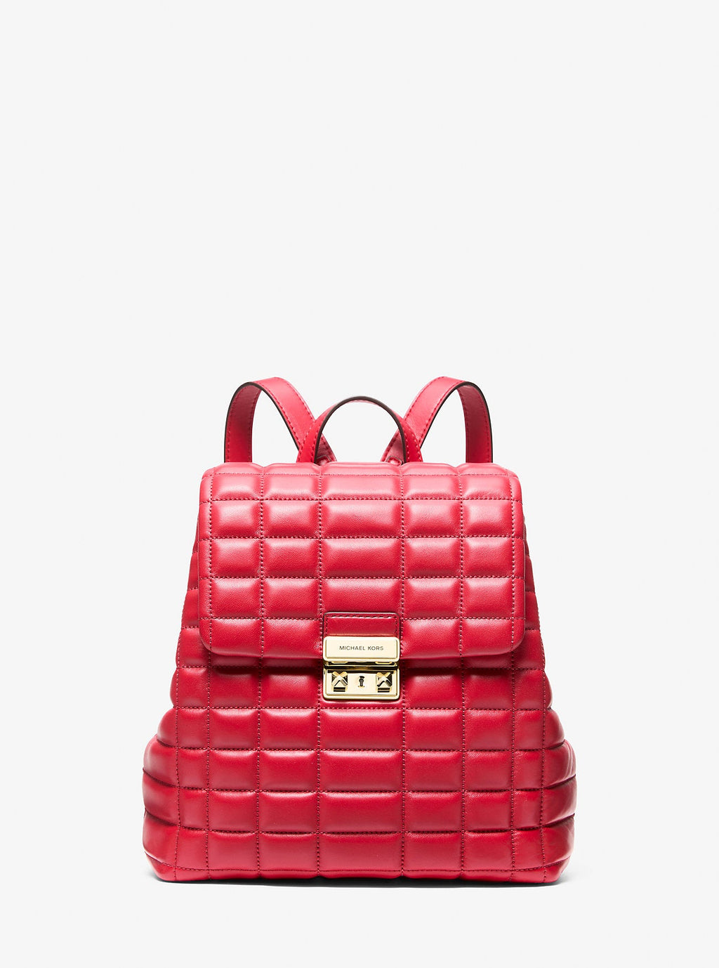 Michael Kors Tribeca Small Quilted Leather Backpack Travel School Bag