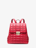 Michael Kors Tribeca Small Quilted Leather Backpack Travel School Bag