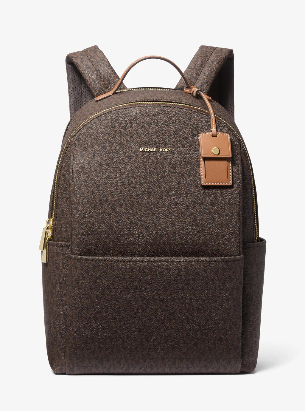 Michael Kors Sable Large Signature Signature Logo Backpack Travel School Bag