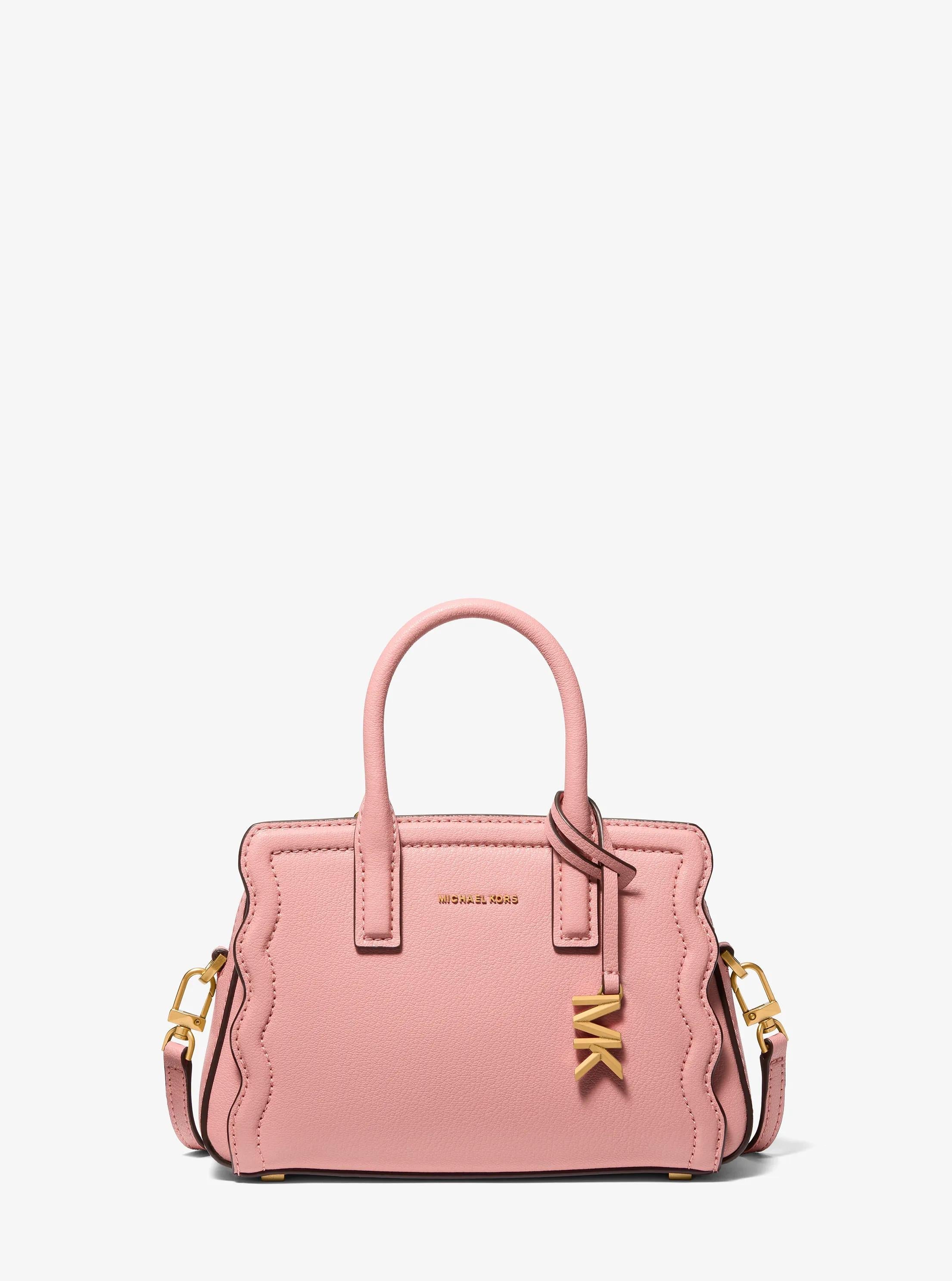 Michael Kors Laila Extra-Small Pebbled Leather Convertible Crossbody Bag Bag