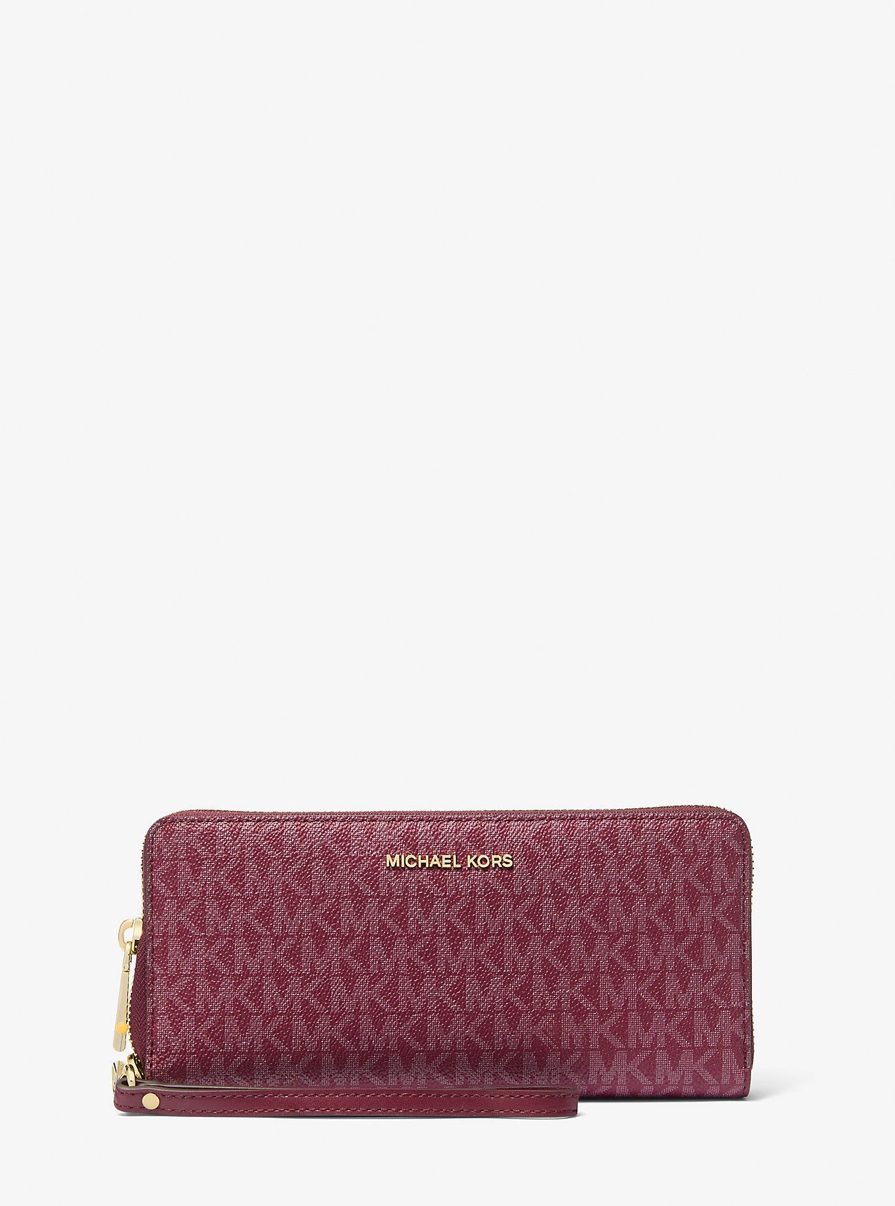 Michael Kors Large Signature Logo Continental Wallet