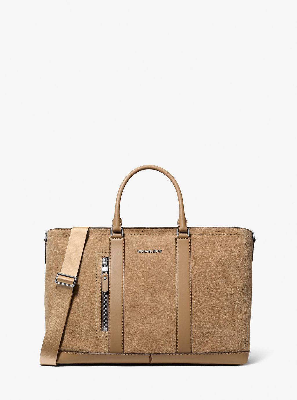 Michael Kors Hudson Suede Tote Bag Work Shoulder Bag
