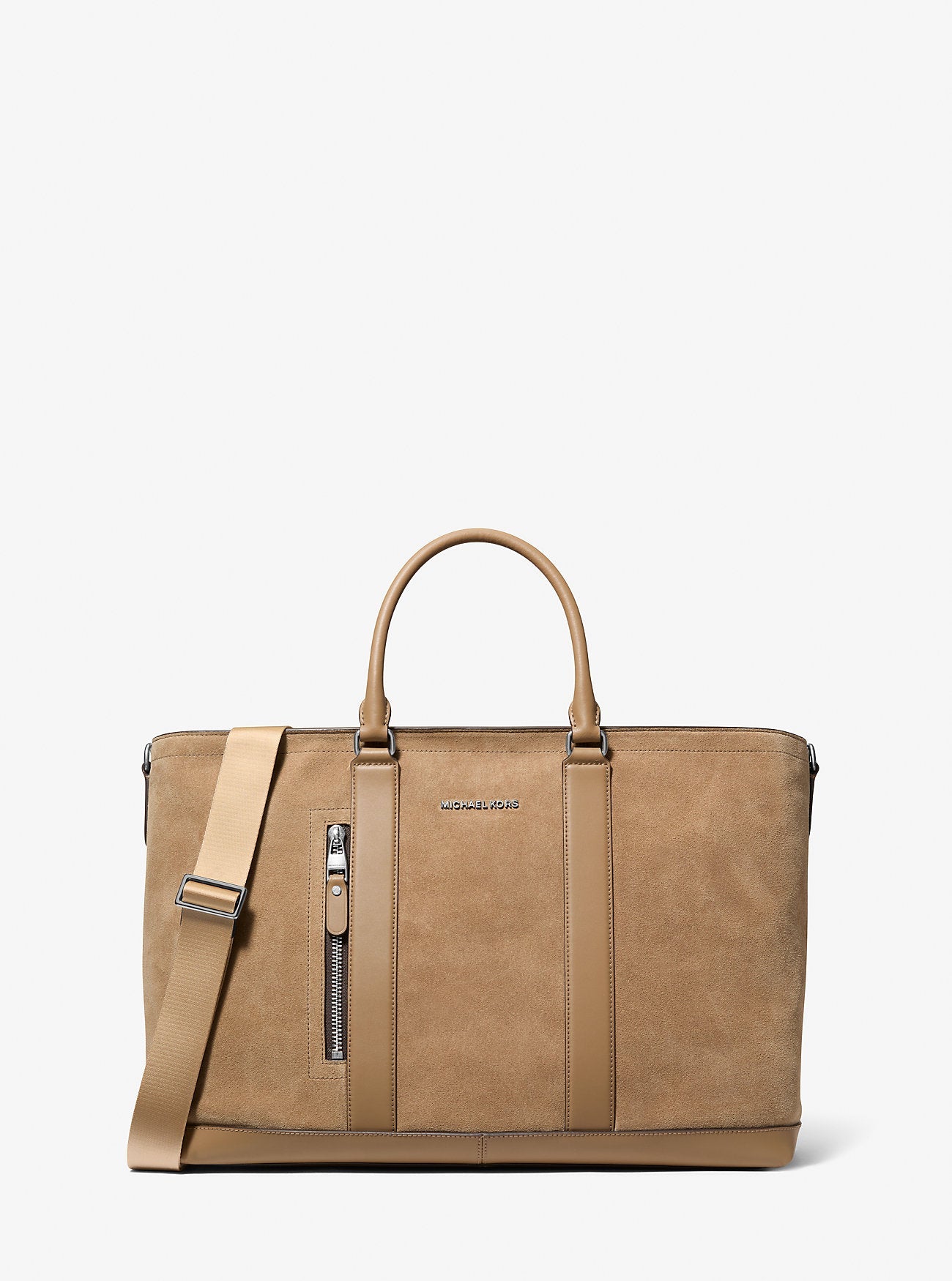 Michael Kors Hudson Suede Tote Bag Work Shoulder Bag