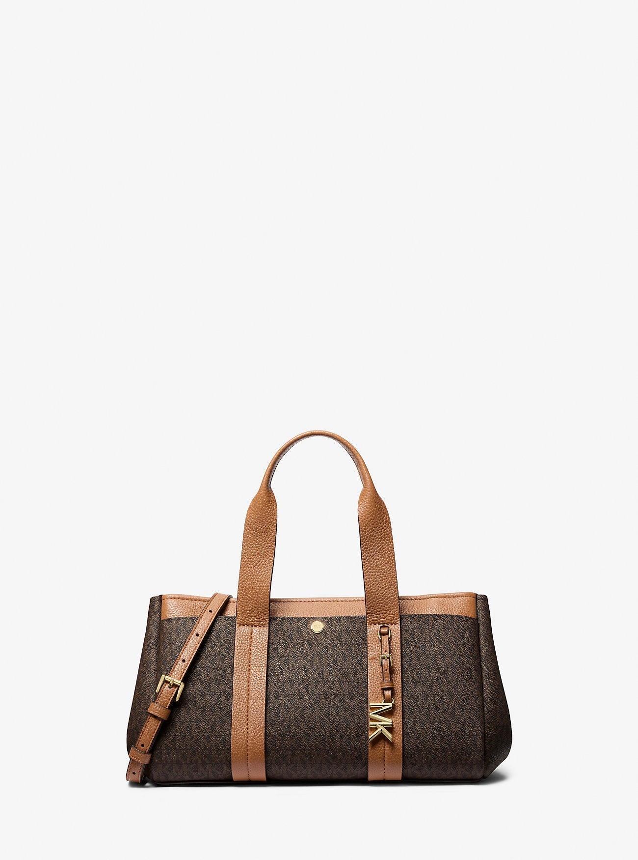 Michael Kors Romee Small Signature Signature Logo Satchel