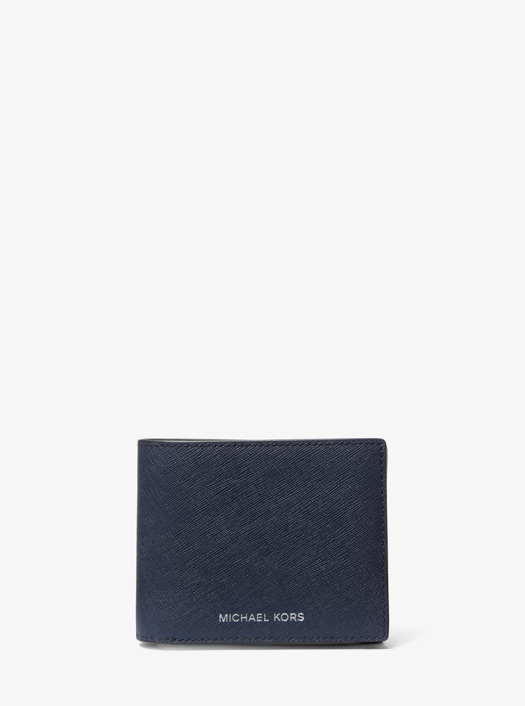 Michael Kors Varick Saffiano Leather Billfold Wallet With Passcase