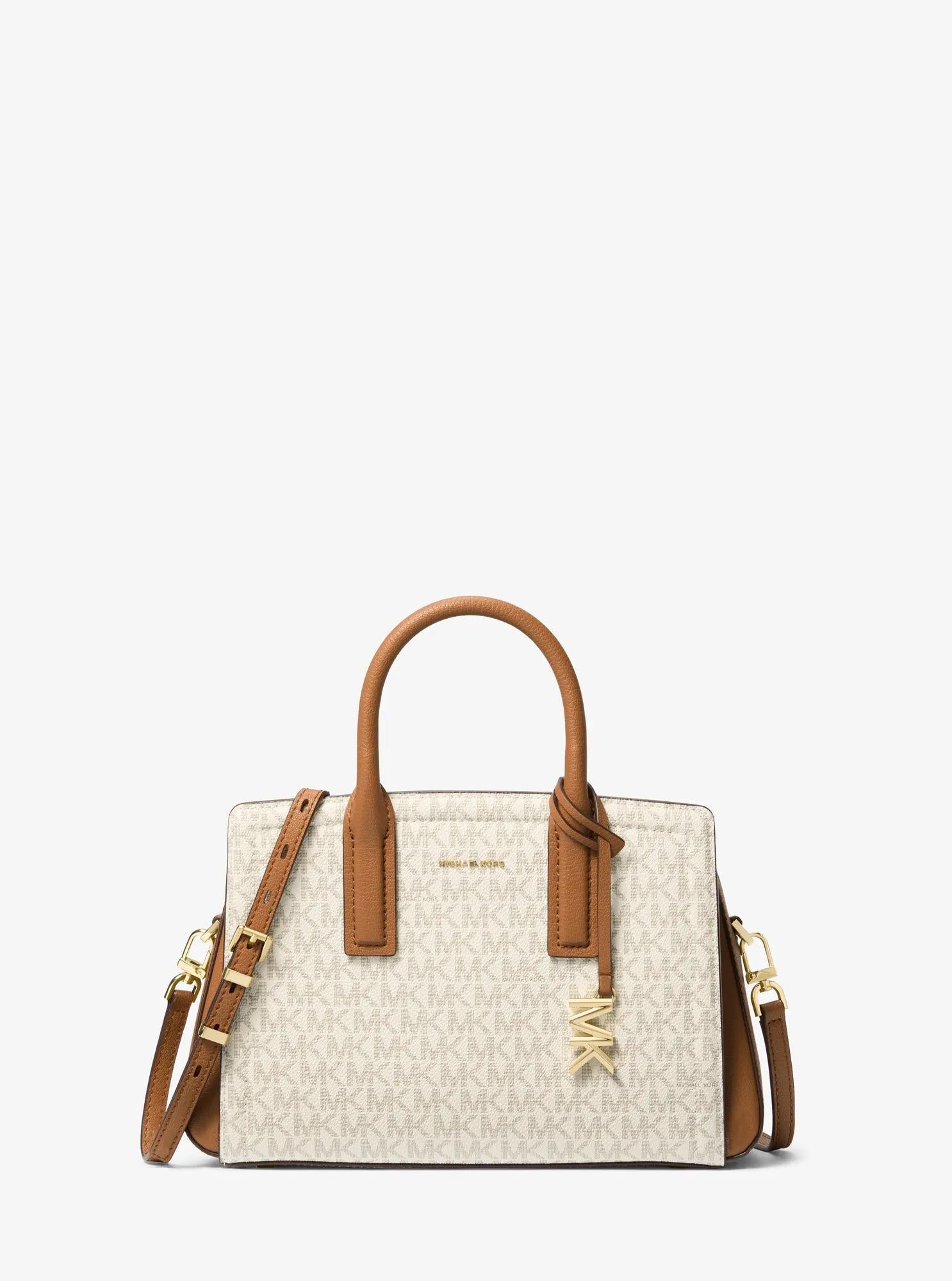 Michael Kors Laila Small Signature Signature Logo Satchel