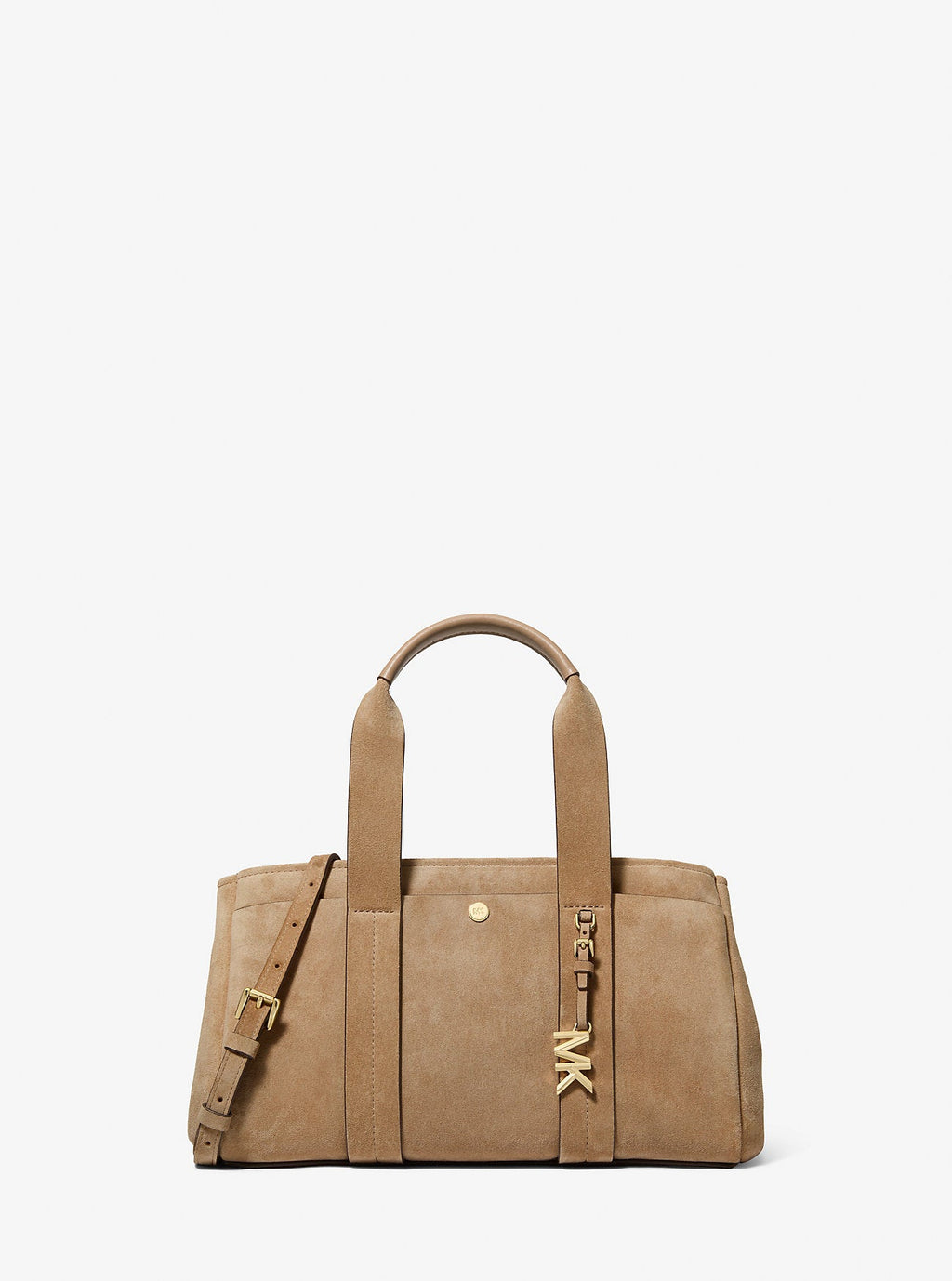 Michael Kors Romee Small Suede Satchel