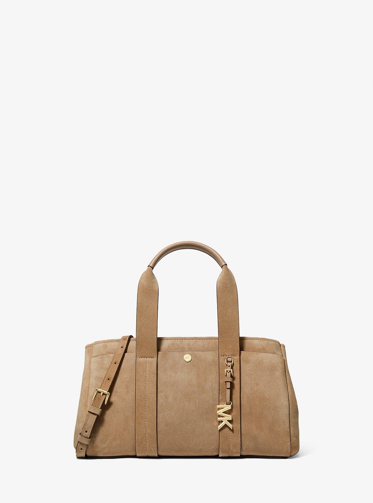 Michael Kors Romee Small Suede Satchel