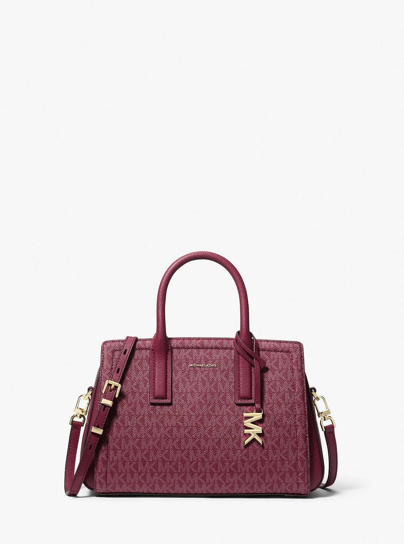 Michael Kors Laila Small Signature Signature Logo Satchel