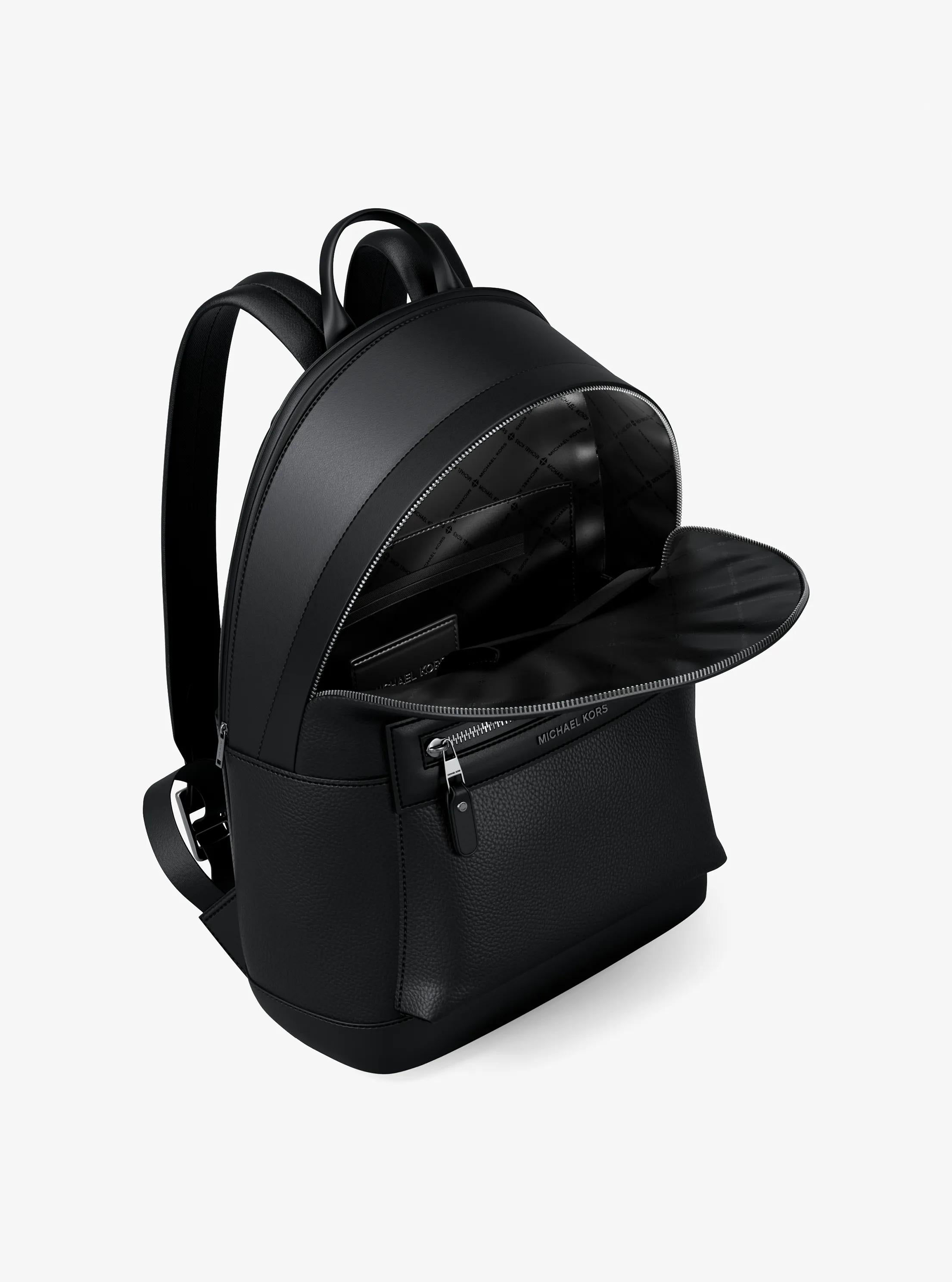 Michael Kors Jet Set Pebbled Leather Backpack Travel School Bag