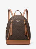 Michael Kors Brooklyn Medium Signature Logo Backpack Travel School Bag