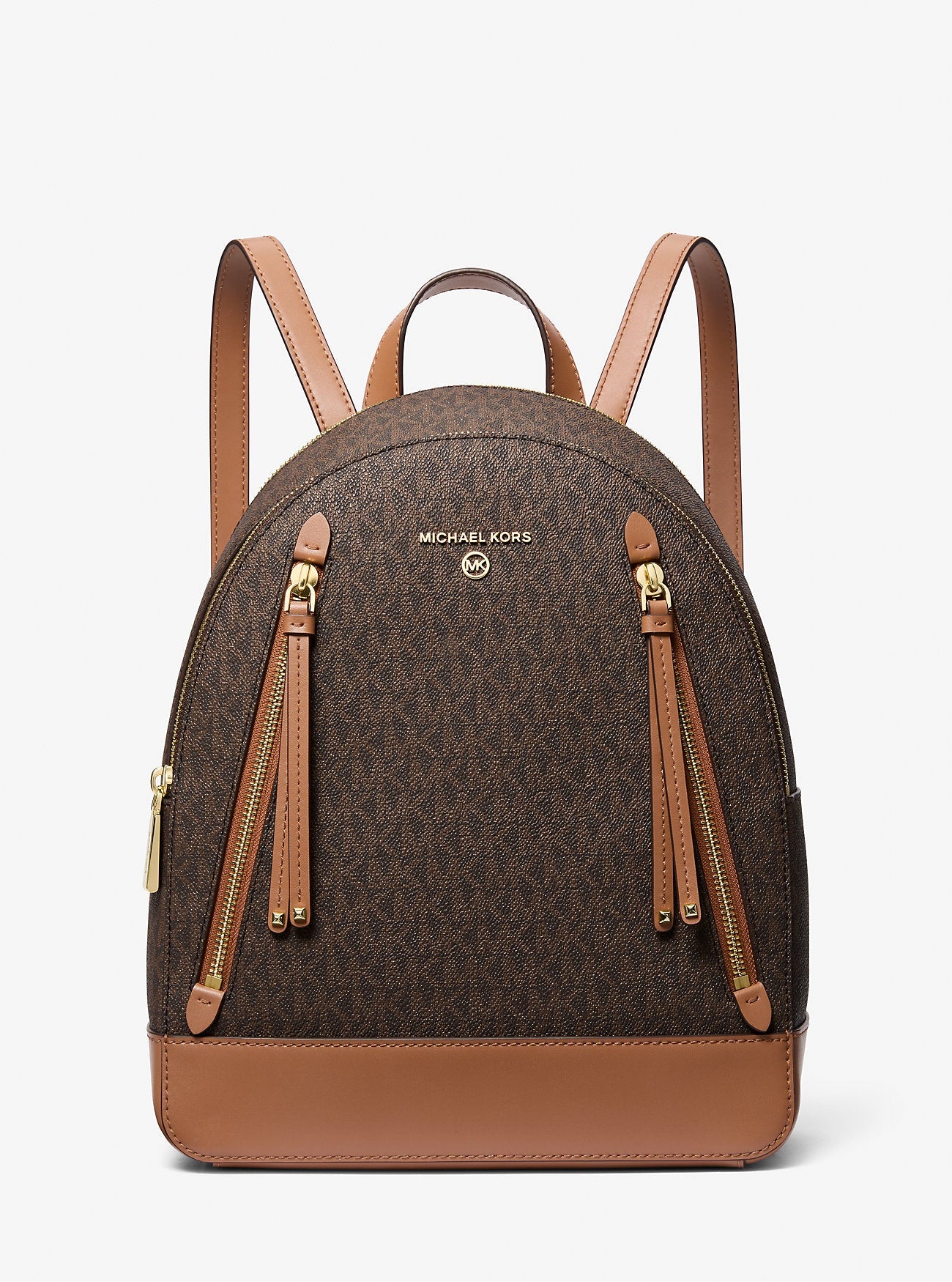 Michael Kors Brooklyn Medium Signature Logo Backpack Travel School Bag