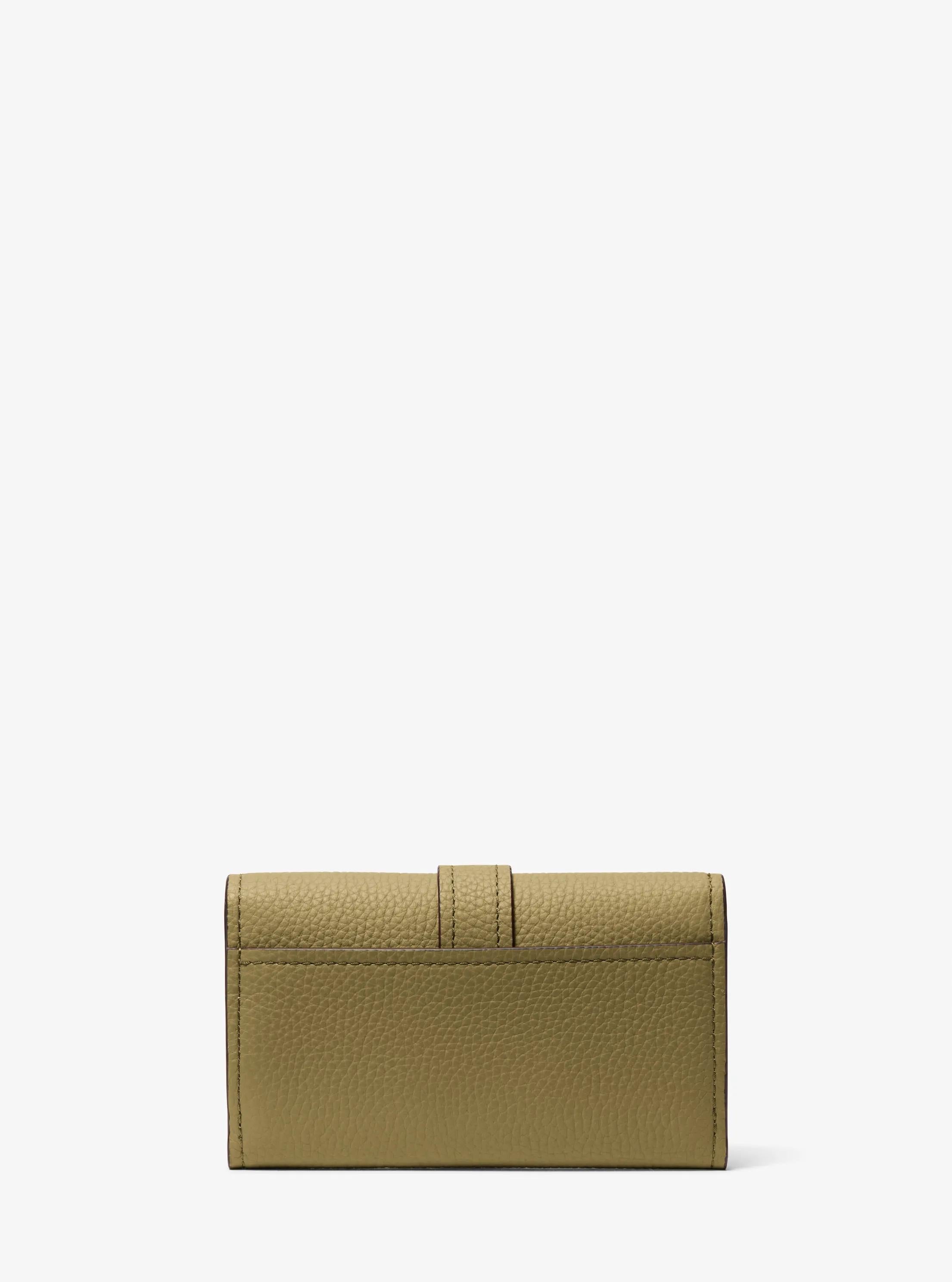 Michael Kors Nolita Medium Pebbled Leather Tri-Fold Wallet