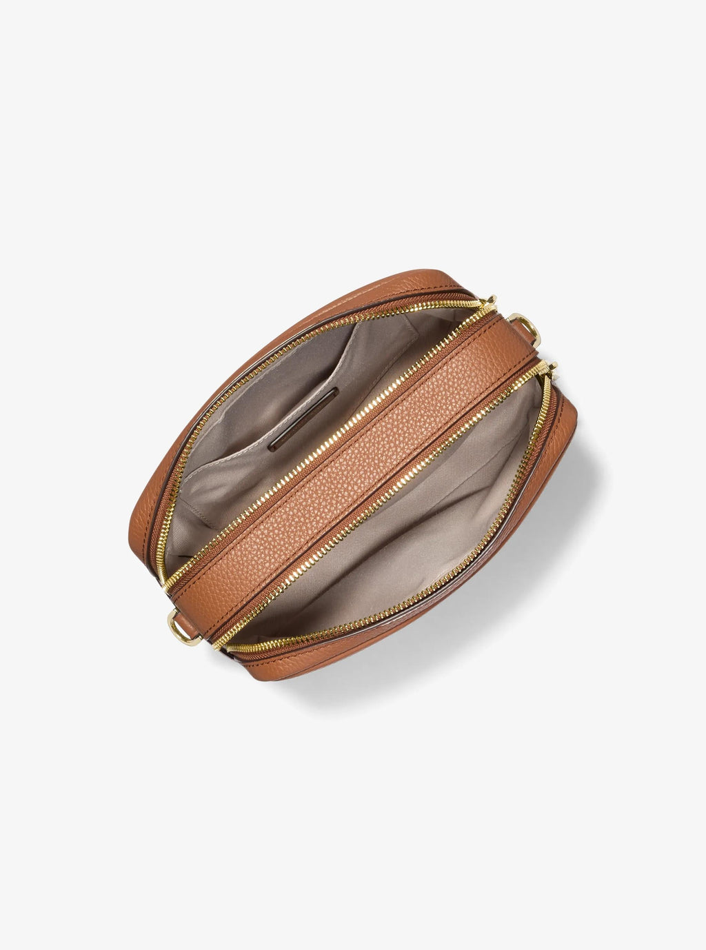 Michael Kors Bryant Medium Pebbled Leather Camera Crossbody Bag Bag