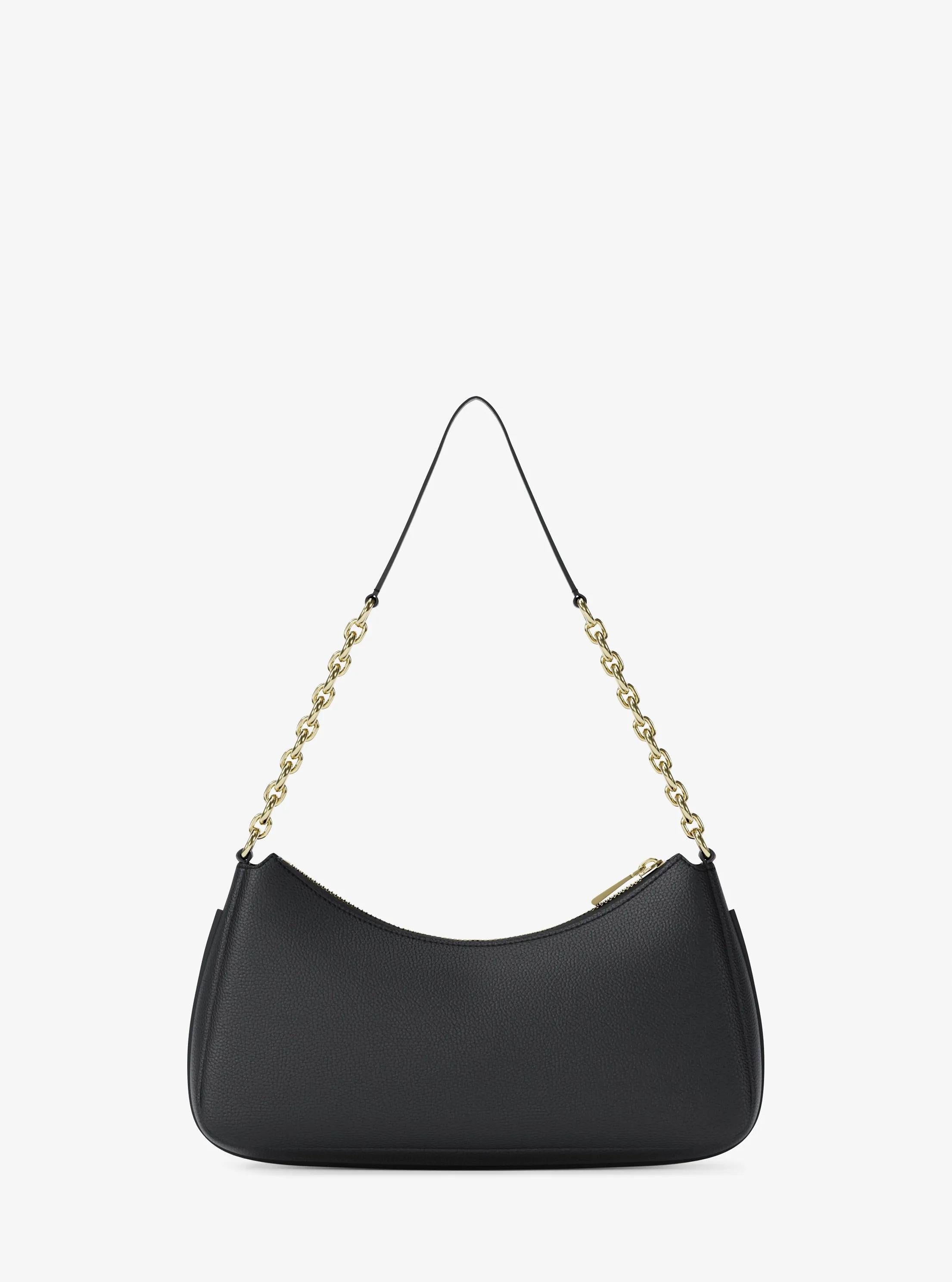 Michael Kors Nolita Medium Pebbled Leather Chain Pochette
