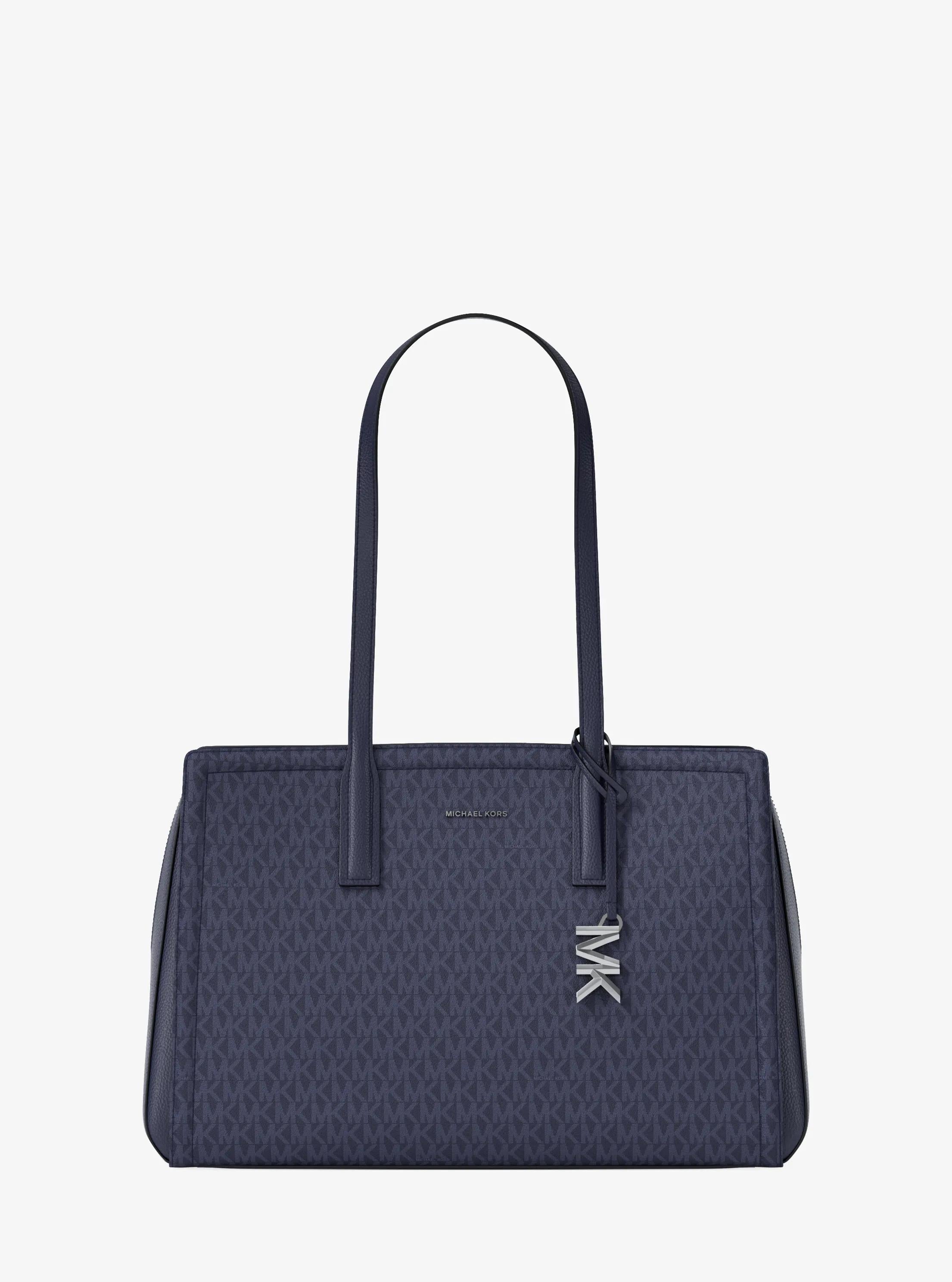 Michael Kors Laila Medium Signature Signature Logo Tote Bag Work Shoulder Bag