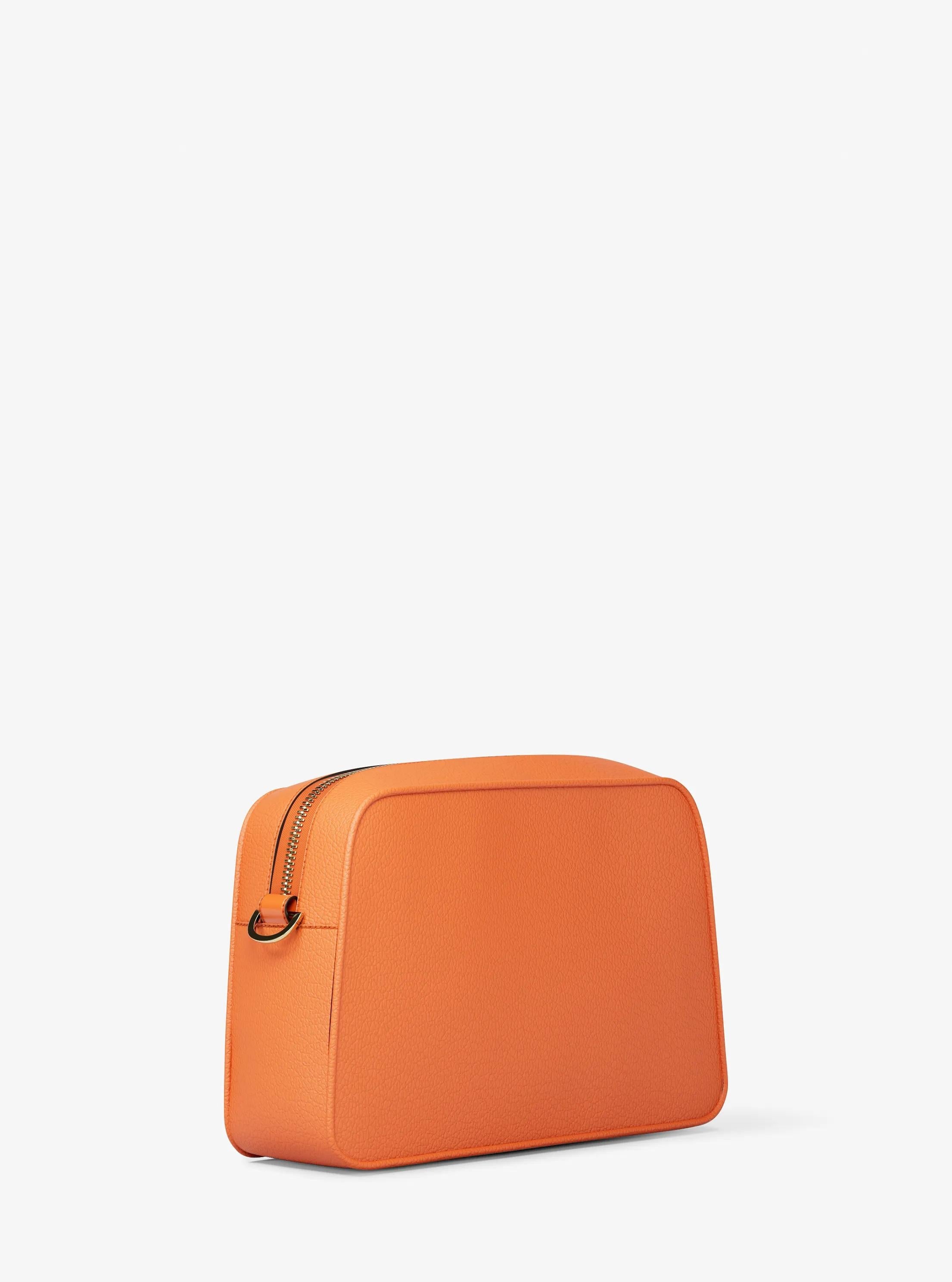 Michael Kors Jet Set Small Leather Camera Crossbody Bag Bag