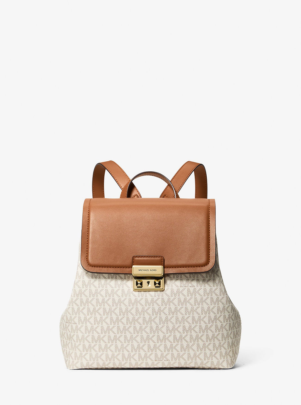 Michael Kors Tribeca Small Signature Signature Logo Backpack Travel School Bag