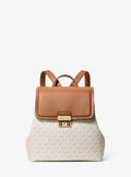 Michael Kors Tribeca Small Signature Signature Logo Backpack Travel School Bag