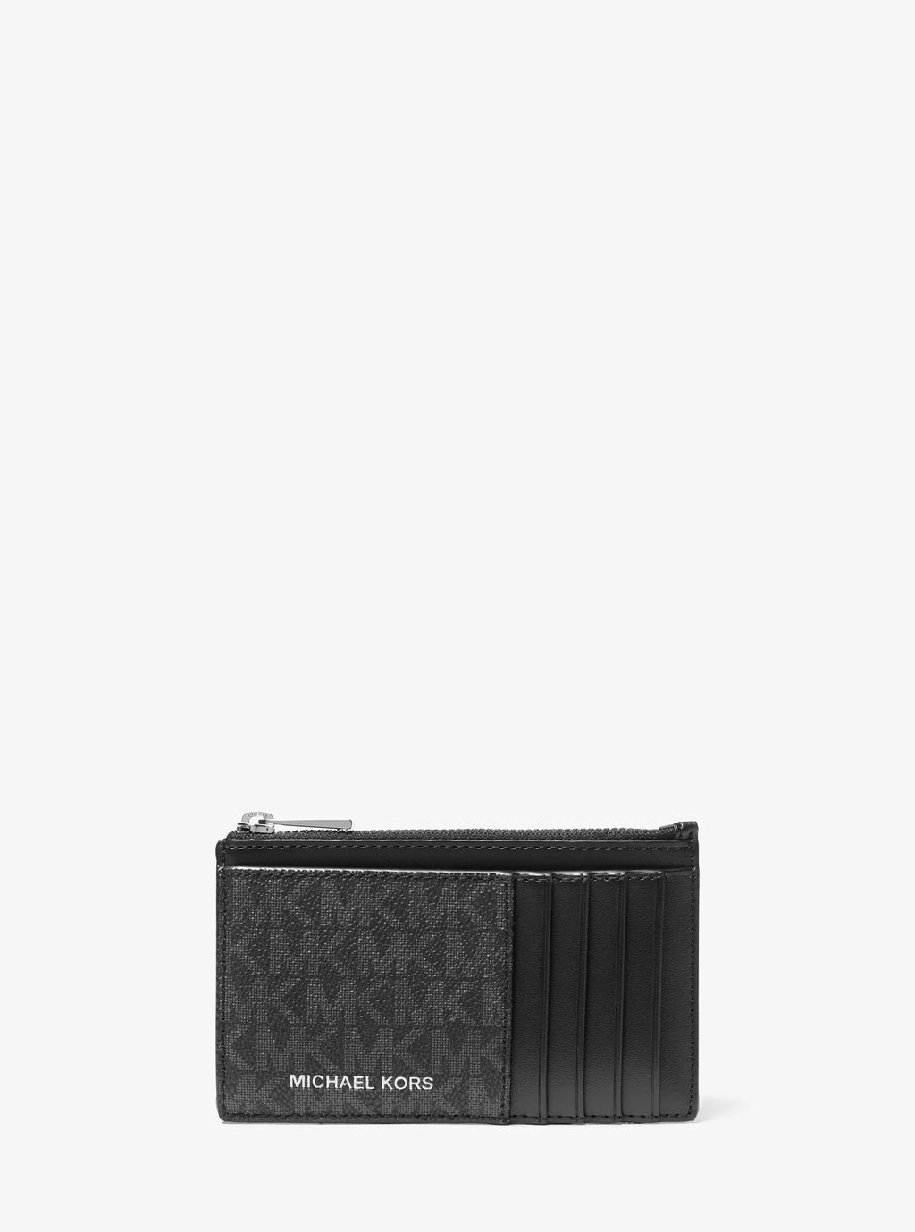 Michael Kors Cooper Slim Signature Signature Logo Zip Wallet