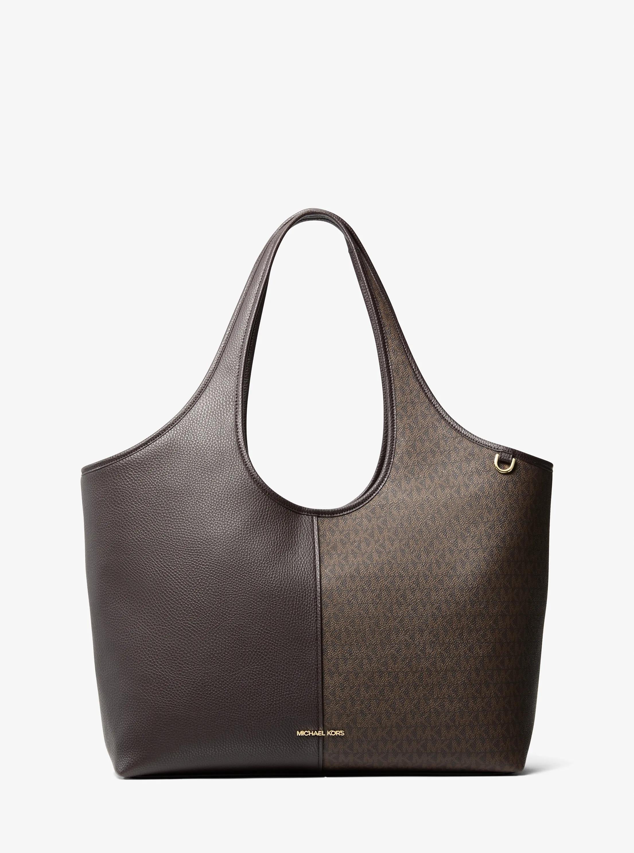 Michael Kors Henly Large Signature Signature Logo and Textured Tote Bag Work Shoulder Bag